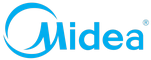 Логотип фирмы Midea в Кунгуре