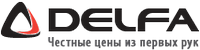 Логотип фирмы Delfa в Кунгуре